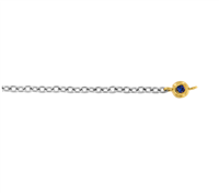 Bracciale Dédié in Titanio Zaffiro sintetico BRD2600 ZB;001;GI